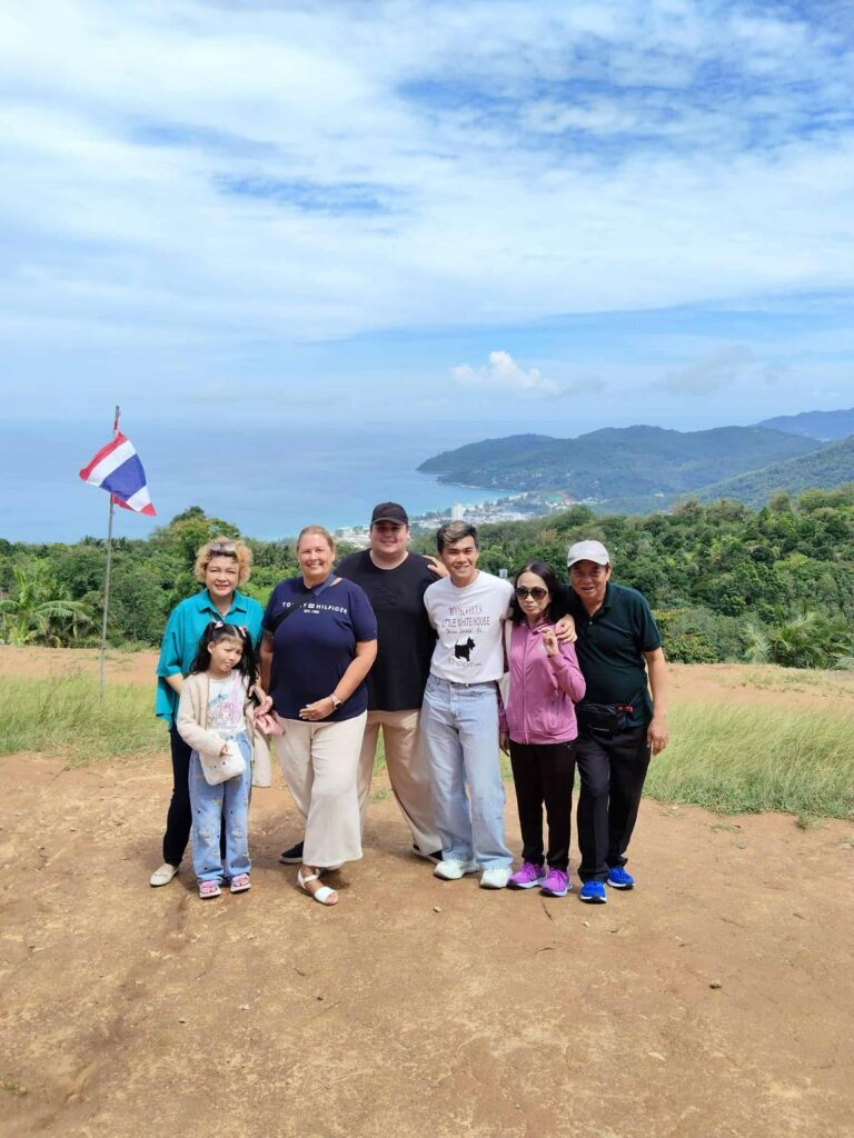 Friends from all over the world